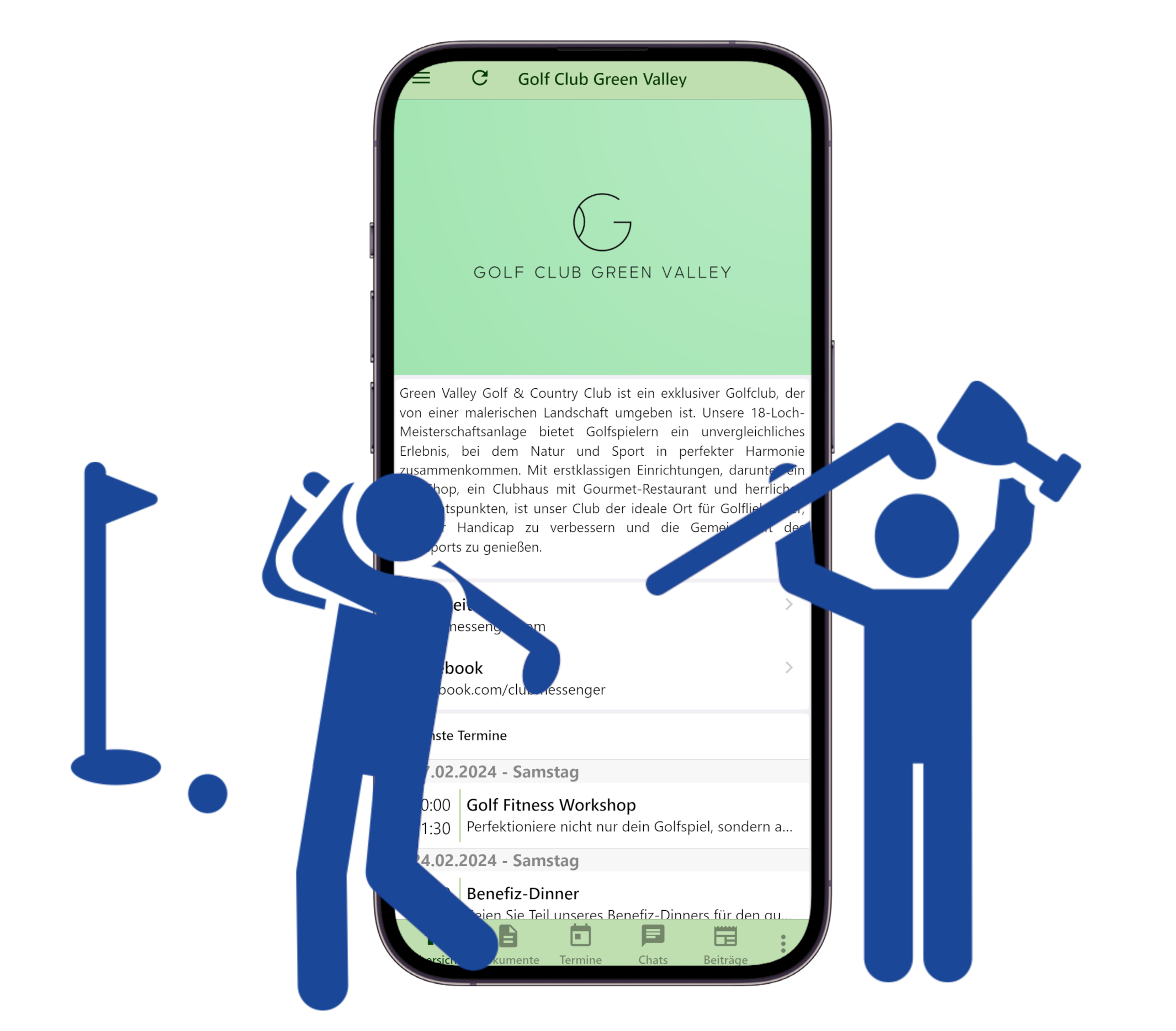 CM_AufStarkeBeine Eigene App und gewinnende Golfer